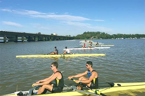 Concentração total para os atletas da equipe Sênior masculina / Foto: CBR/Divulgação